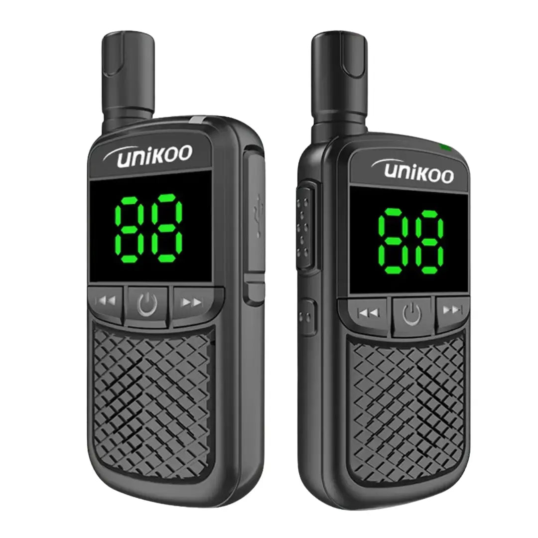 Walkie Talkie UNIKOO UK483M – Comunicação de Longo Alcance para Crianças e Aventuras