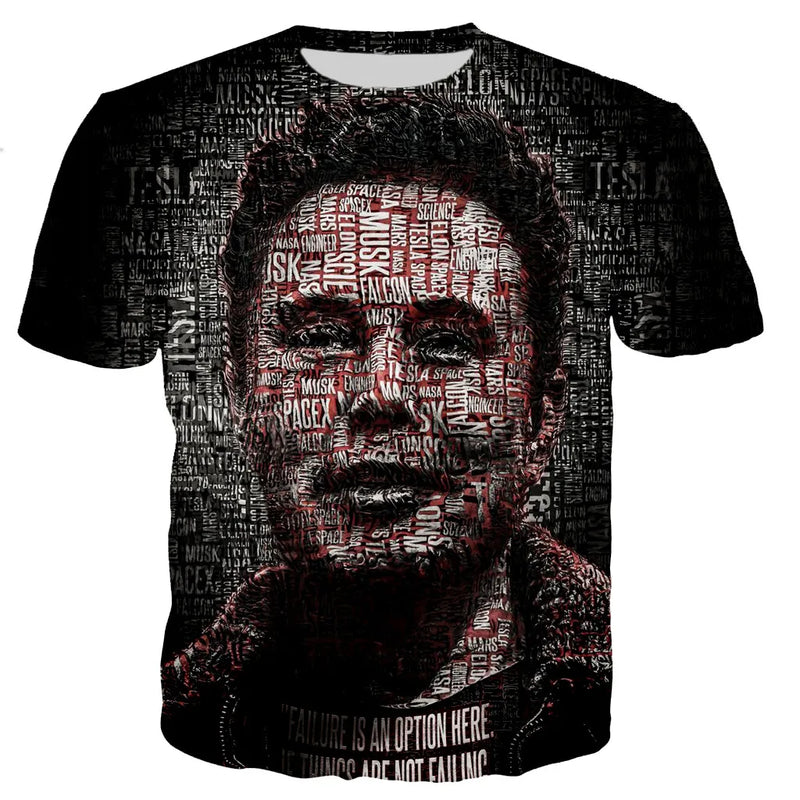 Camiseta Elon Musk 2024 Apoie a Visão do Futuro