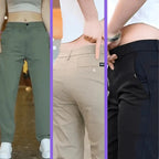 Calça Feminina Social Em Seda Gelo | LuxeFit