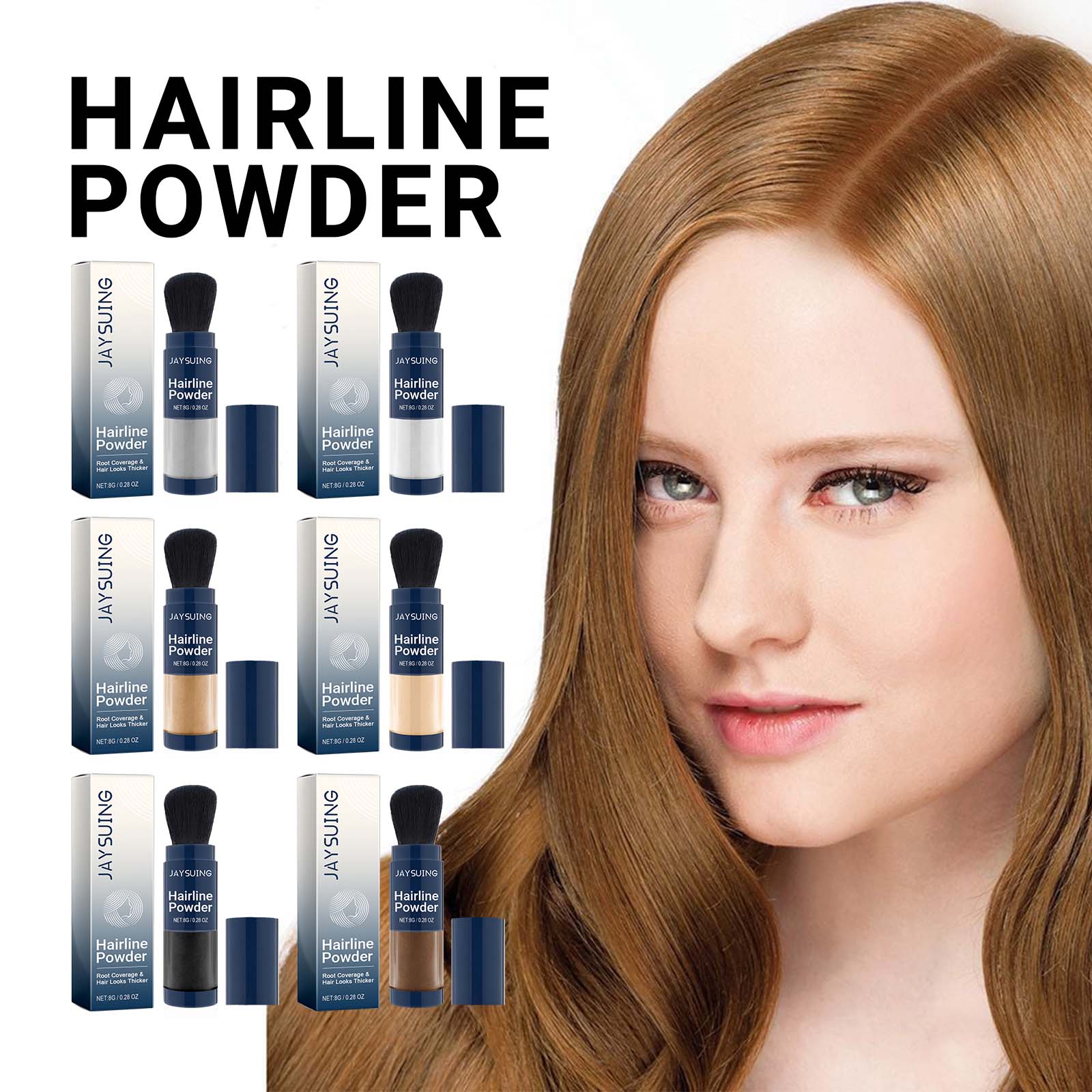 Kit Volumizador de Cabelo Hairline Powder em DOBRO