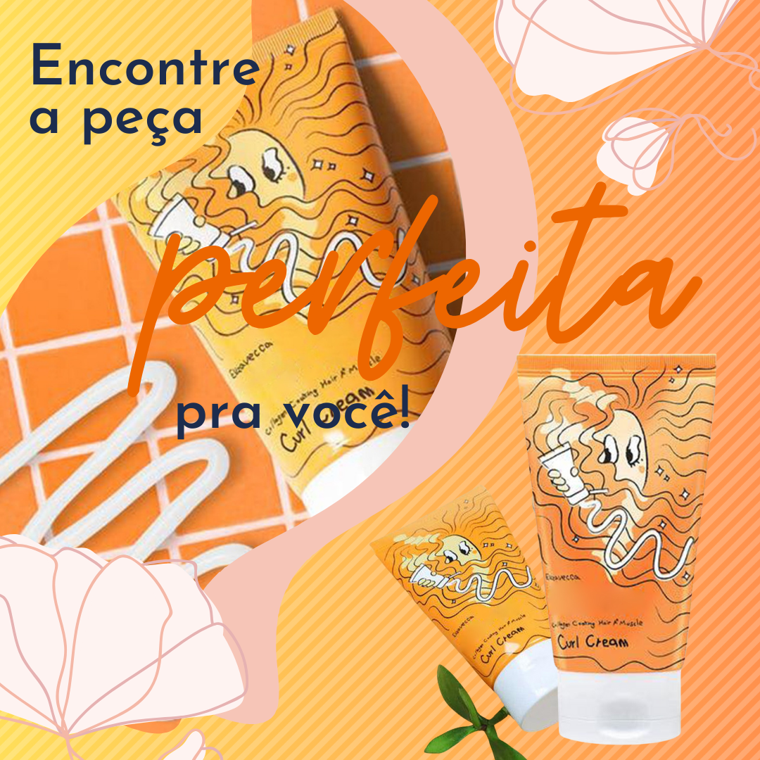 Pro Curl Collagen Cream - Ativador de Cachos Ultra Definidor