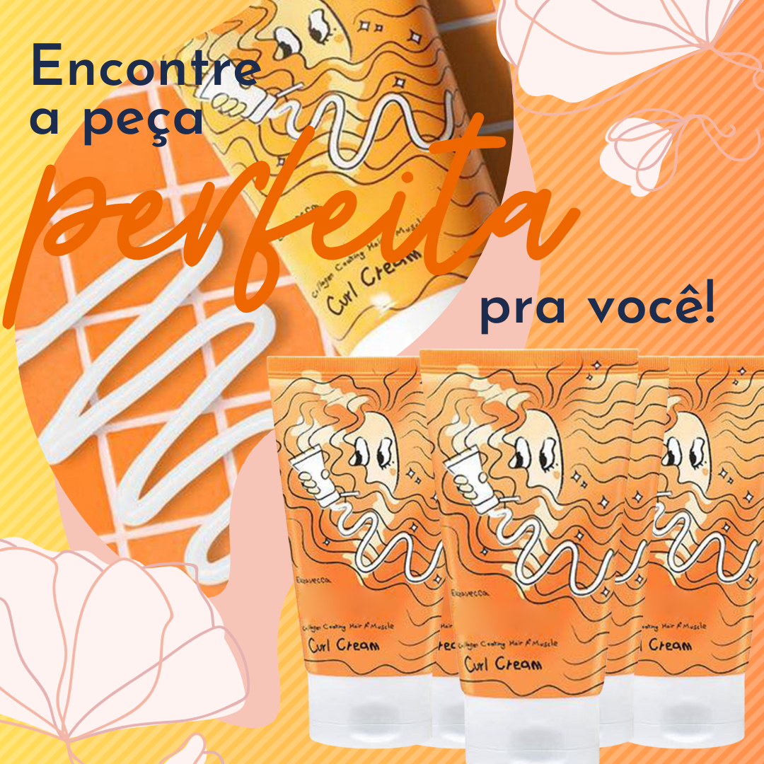 Pro Curl Collagen Cream - Ativador de Cachos Ultra Definidor