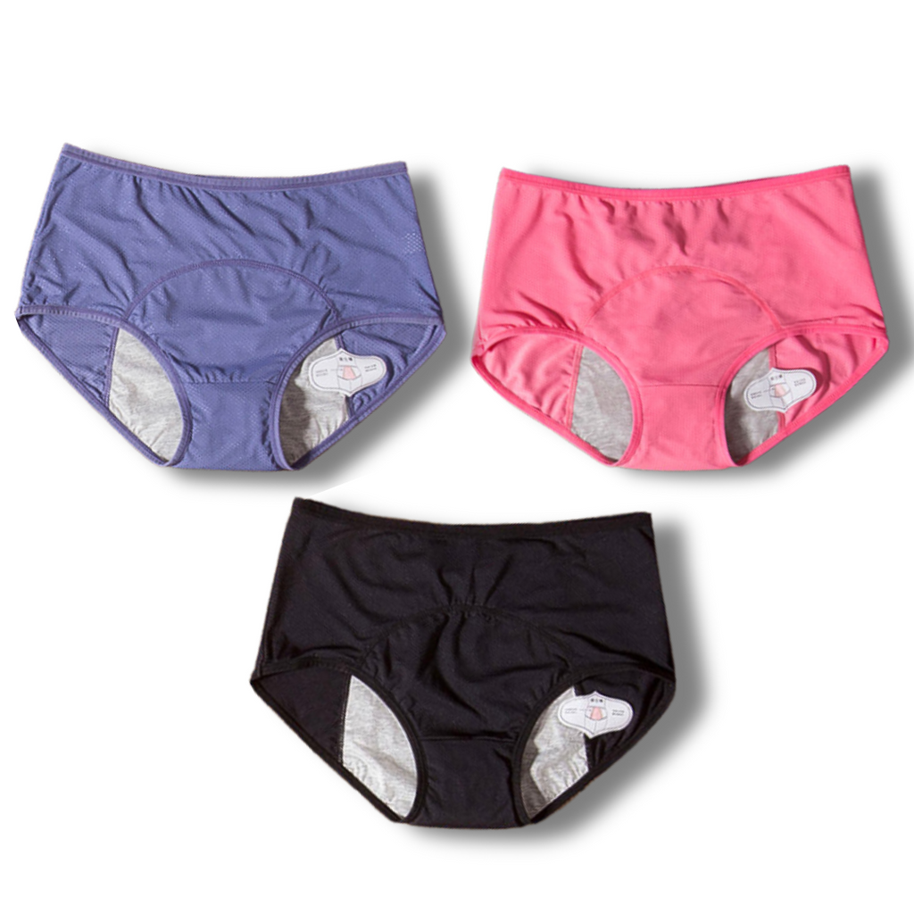 Calcinha Absorvente - DryProtect - Pague 1 Leve 3