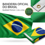 Bandeira Oficial Brasil — Copa 2026