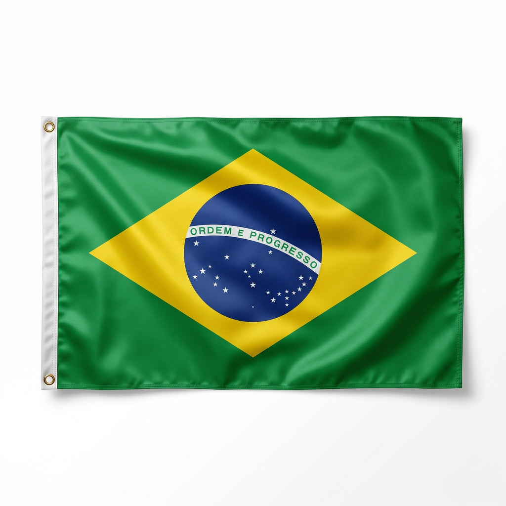 Bandeira Oficial Brasil — Copa 2026