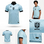 Camisa Torcedor Brasil Masculina 2026 Azul Claro