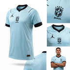 Camisa Torcedor Brasil Masculina 2026 Azul Claro