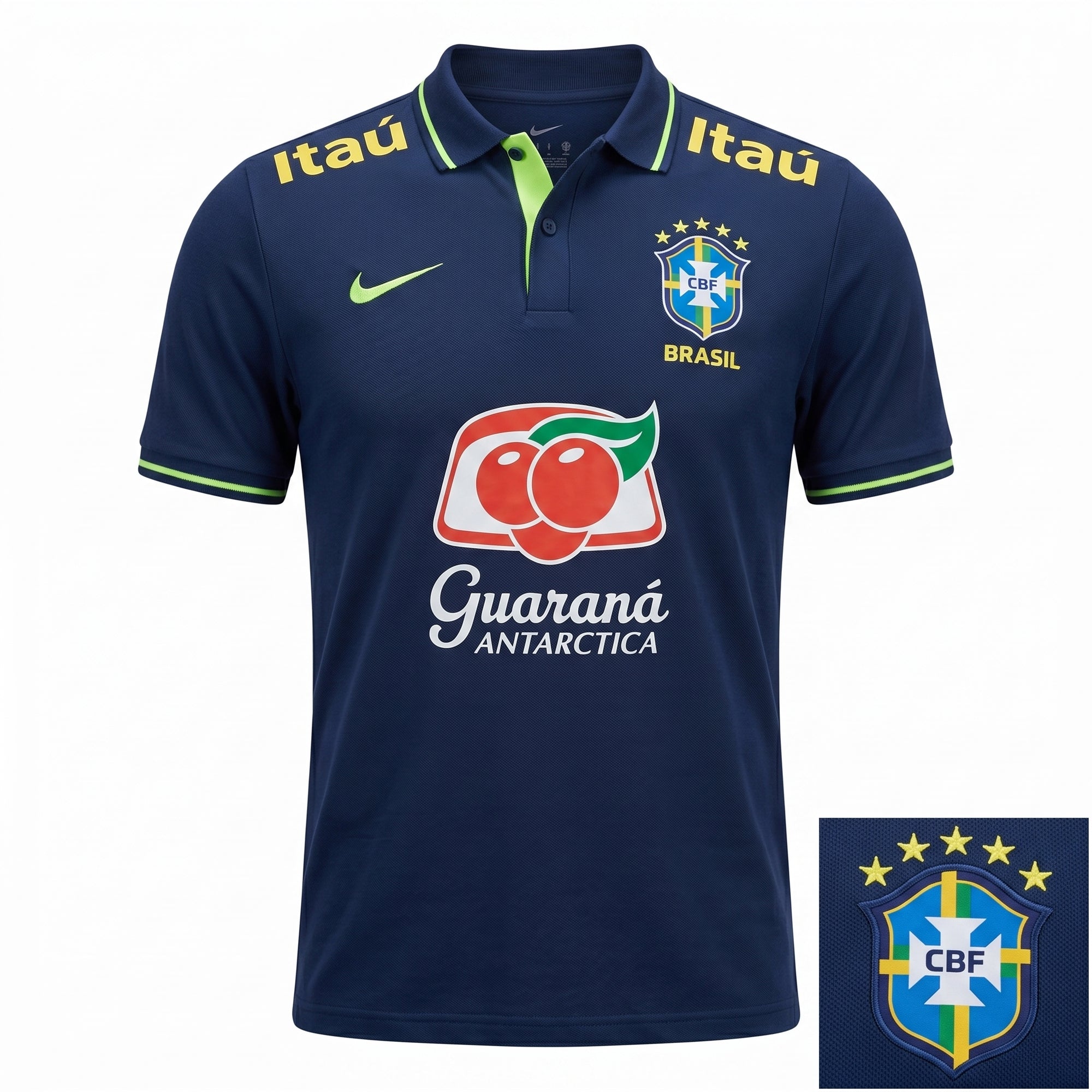 Camisa Torcedor Brasil Masculina 2026 Polo