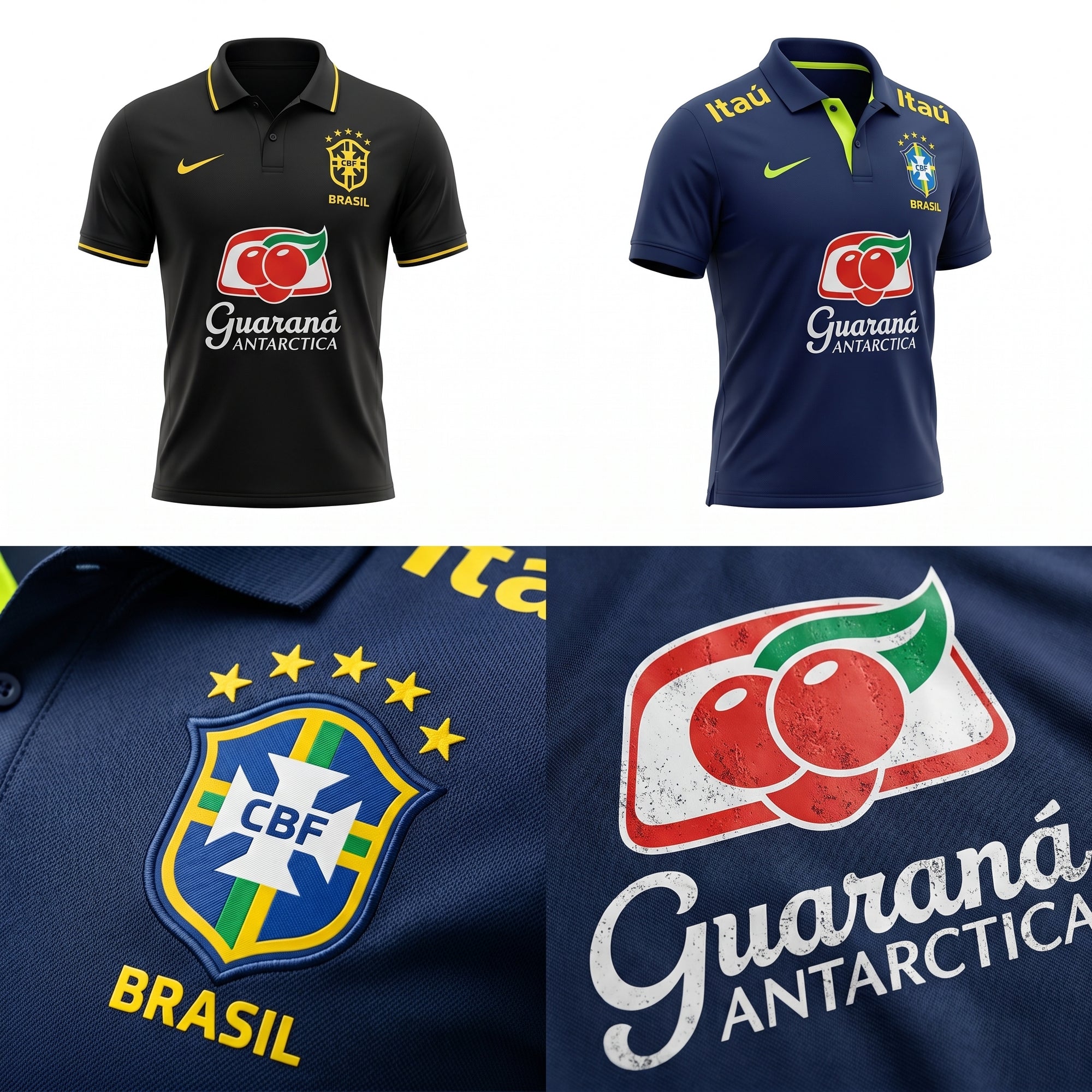 Camisa Torcedor Brasil Masculina 2026 Polo