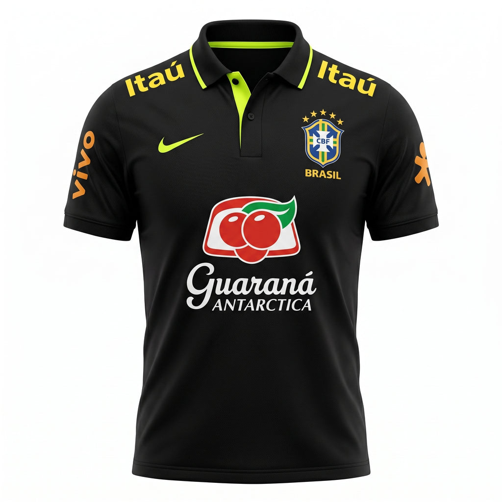 Camisa Torcedor Brasil Masculina 2026 Polo