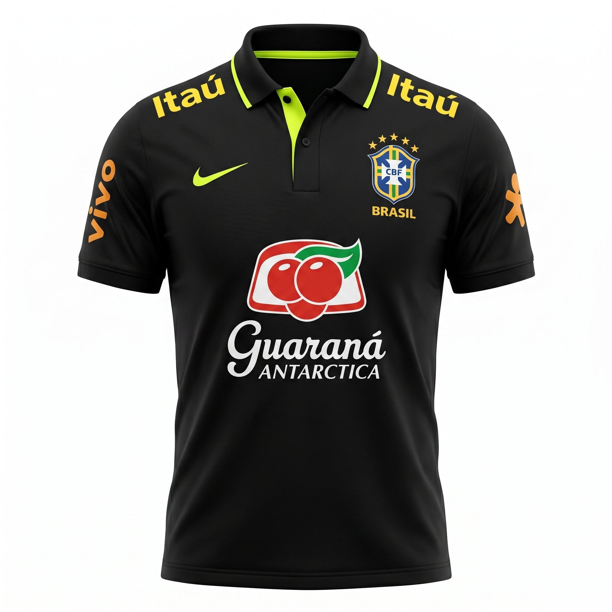 Camisa Torcedor Brasil Masculina 2026 Polo