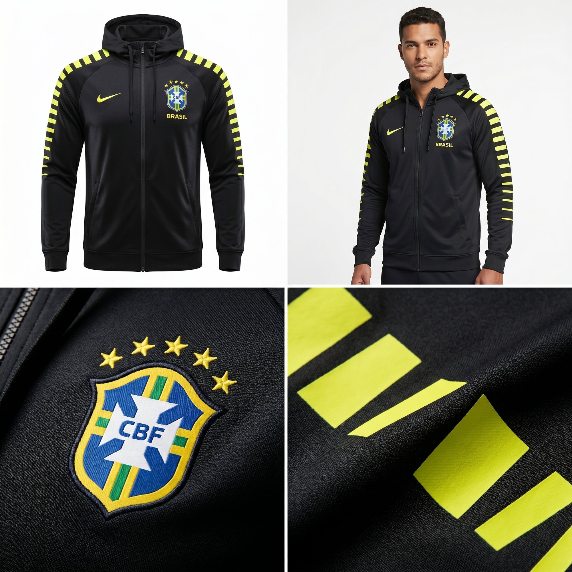 🇧🇷 Agasalho Oficial Estilo Seleção — Copa 2026