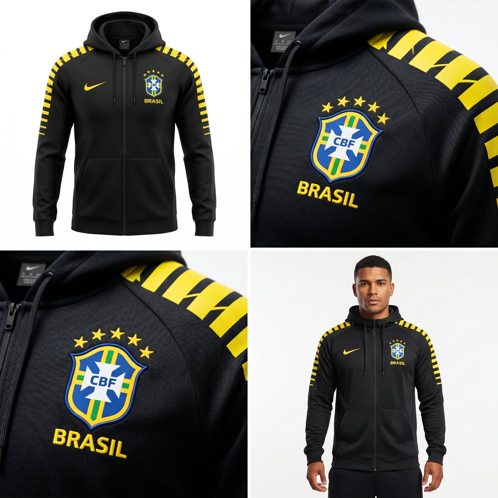 🇧🇷 Agasalho Oficial Estilo Seleção — Copa 2026