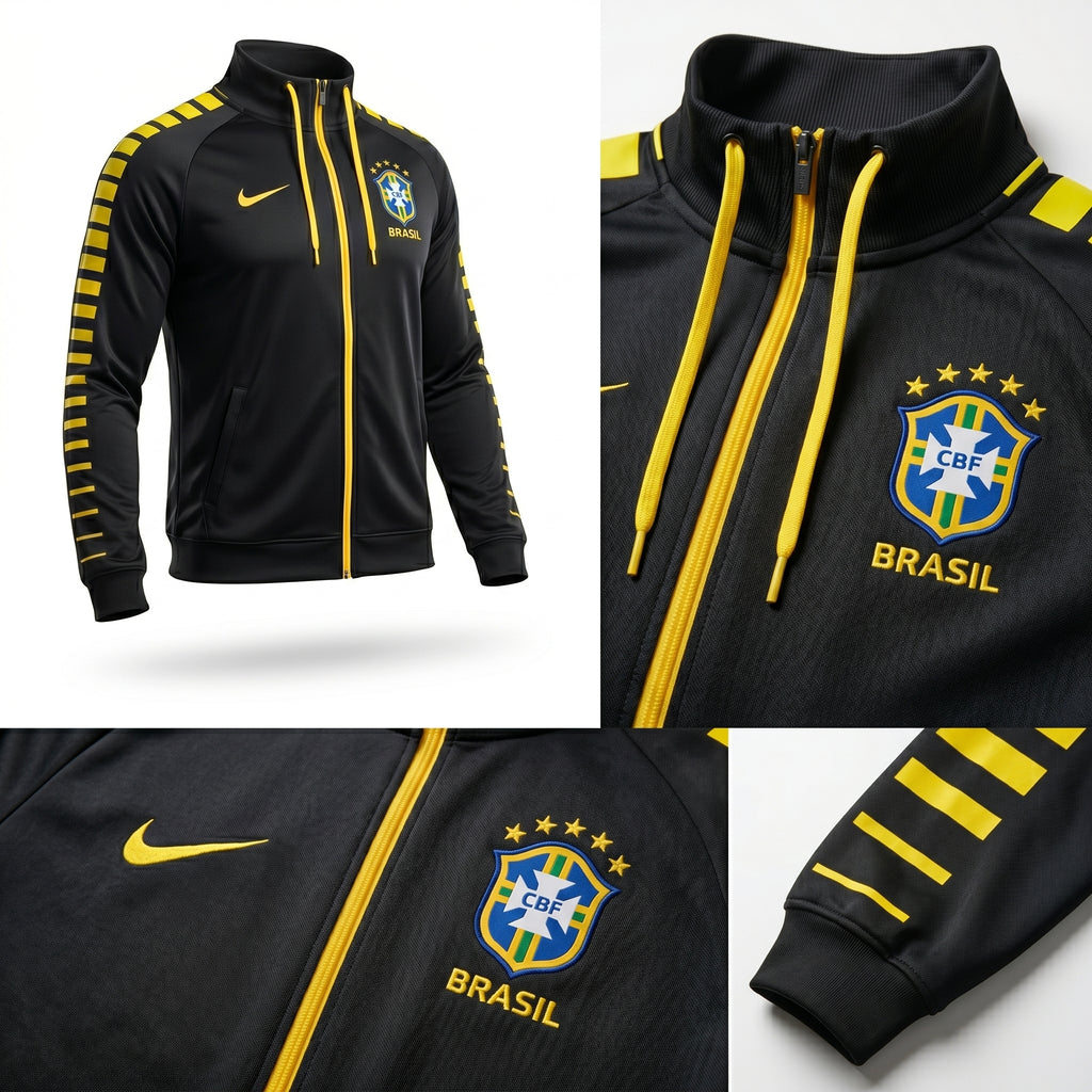 🇧🇷 Agasalho Oficial Estilo Seleção — Copa 2026
