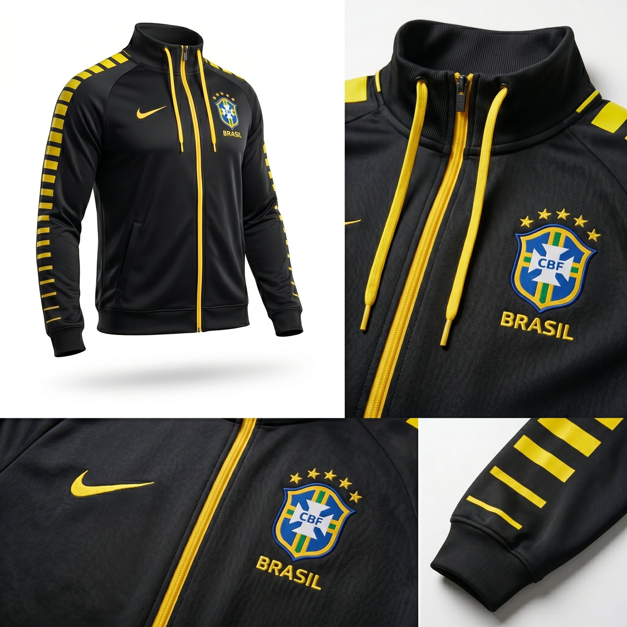 🇧🇷 Agasalho Oficial Estilo Seleção — Copa 2026