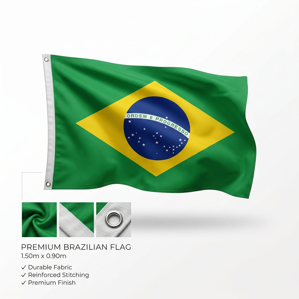 Bandeira Oficial Brasil — Copa 2026