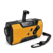 Rádio Portátil AM/FM Urban Link+ NOAA | 5 Fontes de Energia | SOS | À Prova D'Água - Sua conexão vital em qualquer crise - Nunca Fique Sem Comunicação!