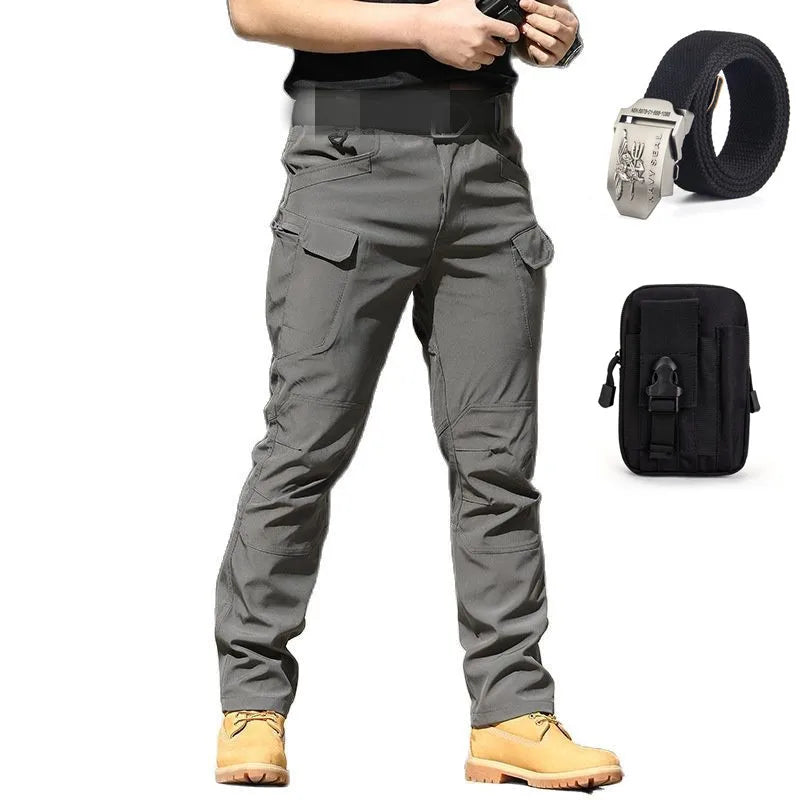 Calça Tática Militar Impermeável - Delta Force + CintoKit Tático de Elite e Bolsa Premium