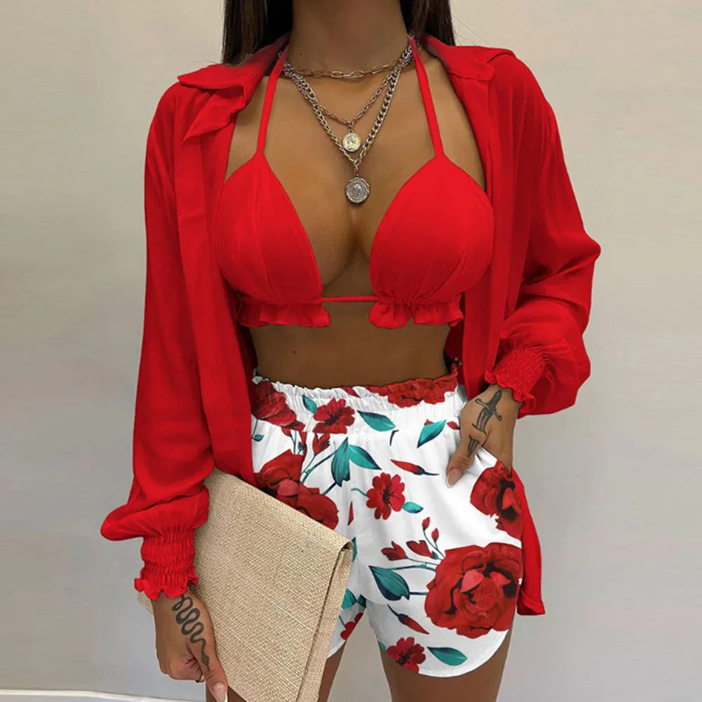 Conjunto Boho Elegance Summer 2024: Estilo e Conforto em 3 Peças