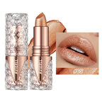 Batom One Gold Hidratante de Longa Duração com Glitter À Prova D'Água