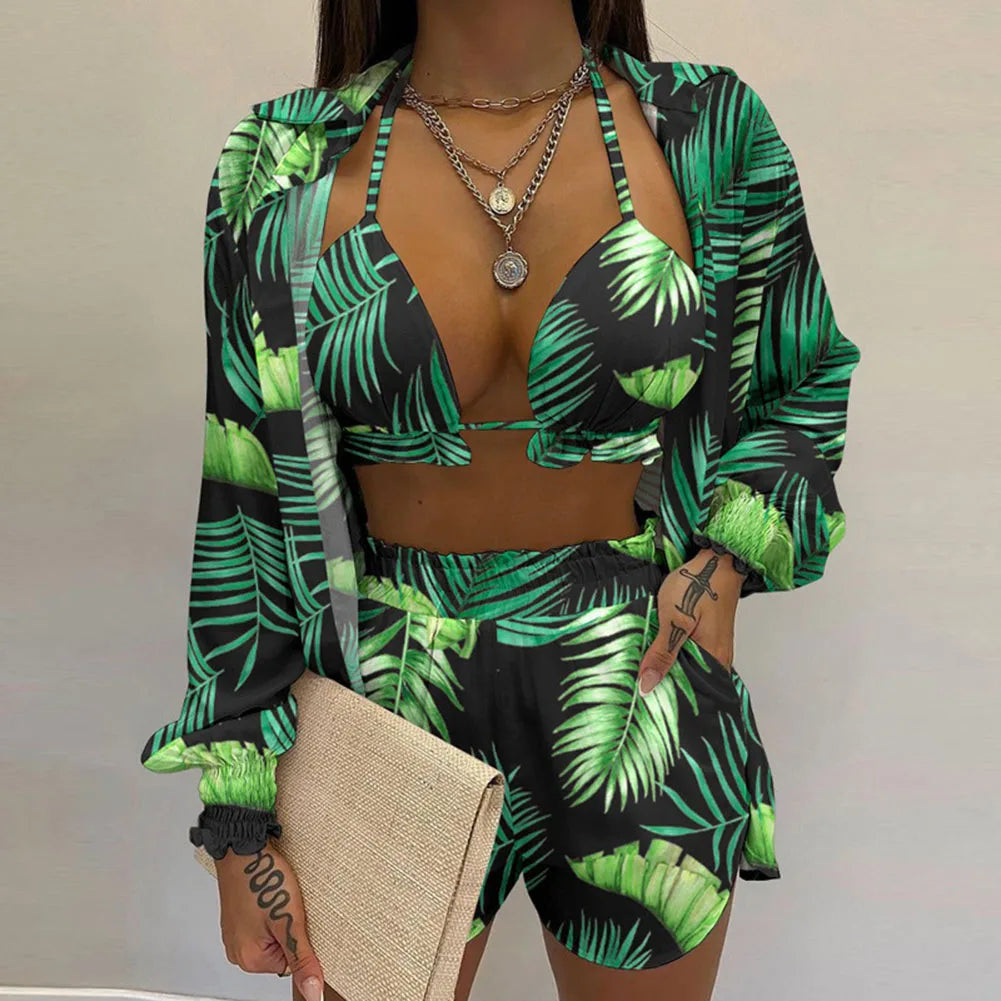 Conjunto Boho Elegance Summer 2024: Estilo e Conforto em 3 Peças