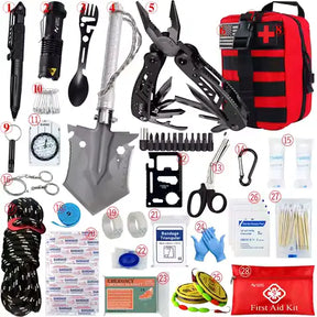 Kit de Sobrevivência Tático IFAK - O Mais Completo para Emergências Extremas