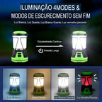 Lanterna de Acampamento 1000LM – A Melhor Luz para Emergências e Apagões