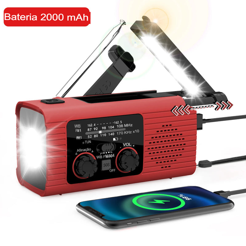 POWERLINK SURVIVAL" – O Rádio Portátil Que Mantém Você Conectado em Qualquer Crise!