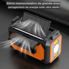 Rádio Portátil Sonyval Pro X2 de Emergência am/fm/NOAA - O Mais Completo Kit de Sobrevivência