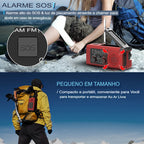 POWERLINK SURVIVAL" – O Rádio Portátil Que Mantém Você Conectado em Qualquer Crise!