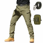Calça Tática Militar Impermeável - Delta Force + CintoKit Tático de Elite e Bolsa Premium