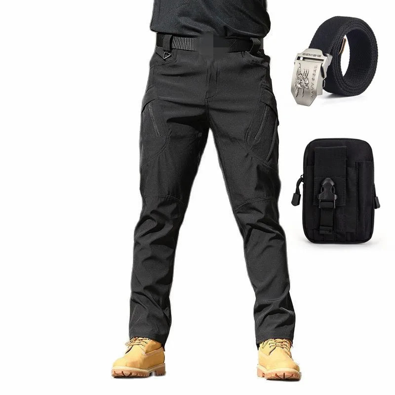 Calça Tática Militar Impermeável - Delta Force + CintoKit Tático de Elite e Bolsa Premium