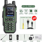 Rádio Amador Baofeng UV-21 Pro V2 - Comunicação em Crise e Sobrevivência