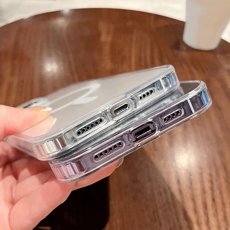 Capa Magnética Transparente MagSafe