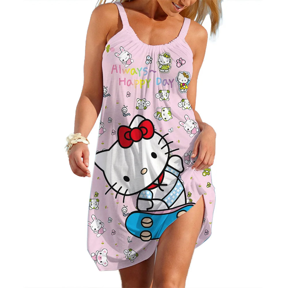 Pijama DreamKitty Summer - Conforto e Estilo Juvenil