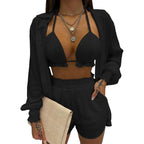 Conjunto Boho Elegance Summer 2024: Estilo e Conforto em 3 Peças