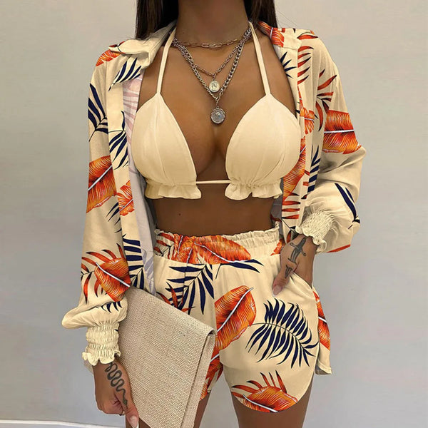 Conjunto Boho Elegance Summer 2024: Estilo e Conforto em 3 Peças