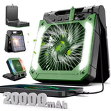 Ventilador Portátil com Bateria 20000mAh