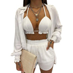 Conjunto Boho Elegance Summer 2024: Estilo e Conforto em 3 Peças