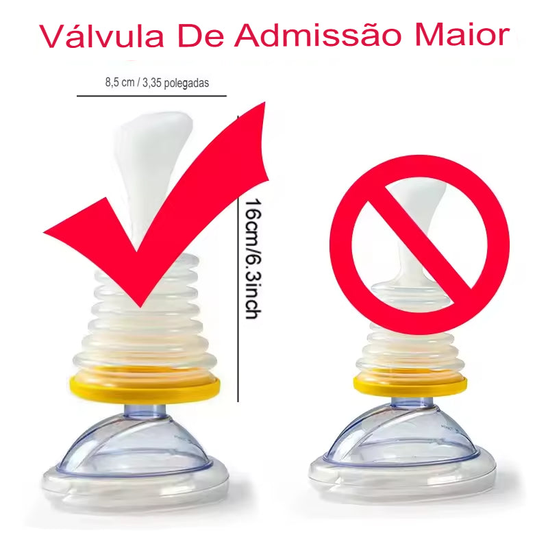 Kit de Primeiros Socorros para RCP + Desengasgador LifVac – Sobrevivência em Emergências