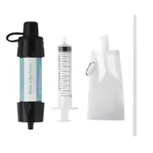 Filtro de Água Portátil 5000L - Água Potável em Qualquer Emergência!
