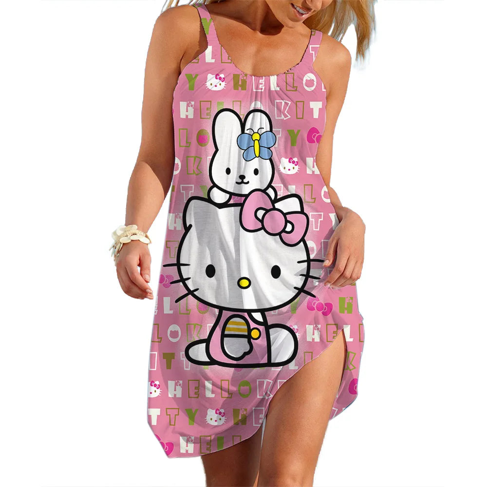 Pijama DreamKitty Summer - Conforto e Estilo Juvenil