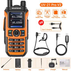 Rádio Amador Baofeng UV-21 Pro V2 - Comunicação em Crise e Sobrevivência