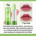 (KIT 4 BATONS + BRINDE EXCLUSIVO) Batom One Hidratante De Aloe Vera Anti Envelhecimento Labial De Longa Duração