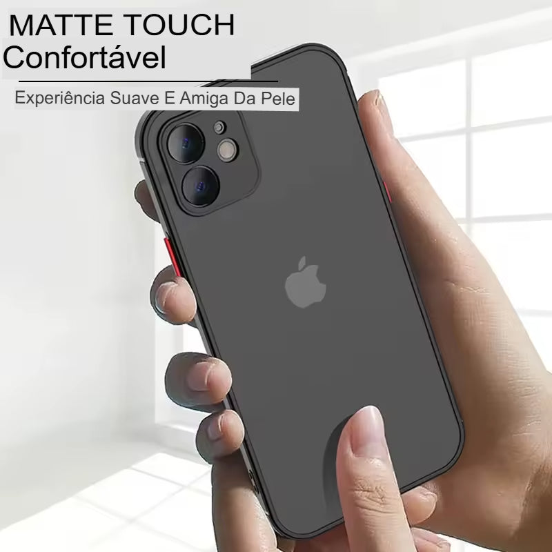 Capa de Proteção CrystalArmor Luxe - A Revolução em Proteção Transparente para Seu iPhone