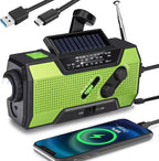 Rádio Portátil AM/FM Urban Link+ NOAA | 5 Fontes de Energia | SOS | À Prova D'Água - Sua conexão vital em qualquer crise - Nunca Fique Sem Comunicação!