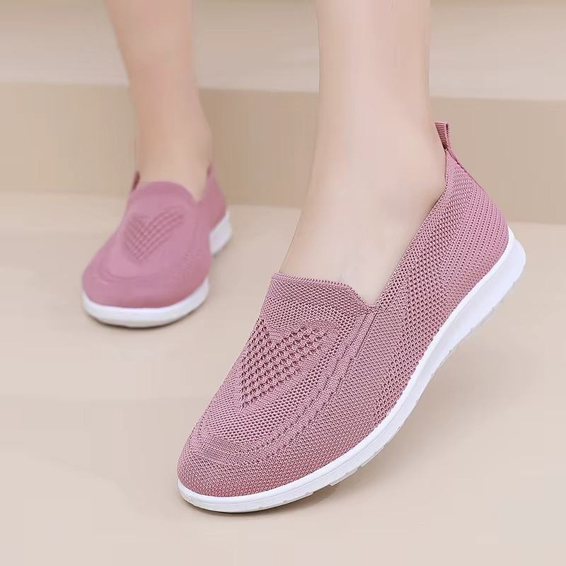 Tênis Feminino Respirável Antiderrapante com Suporte para Uso Diário