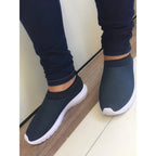 Tênis Feminino Slip On Estilo Meia para Uso Diário