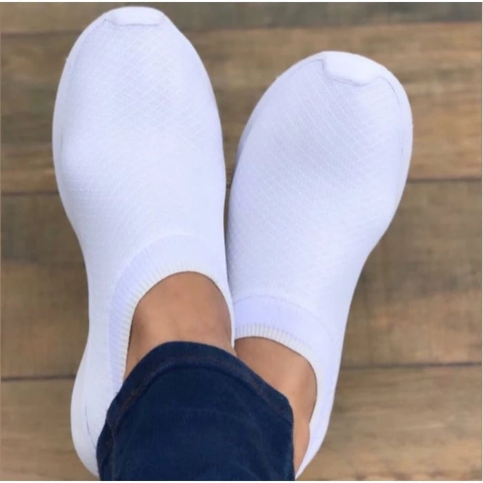 Tênis Feminino Slip On Estilo Meia para Uso Diário