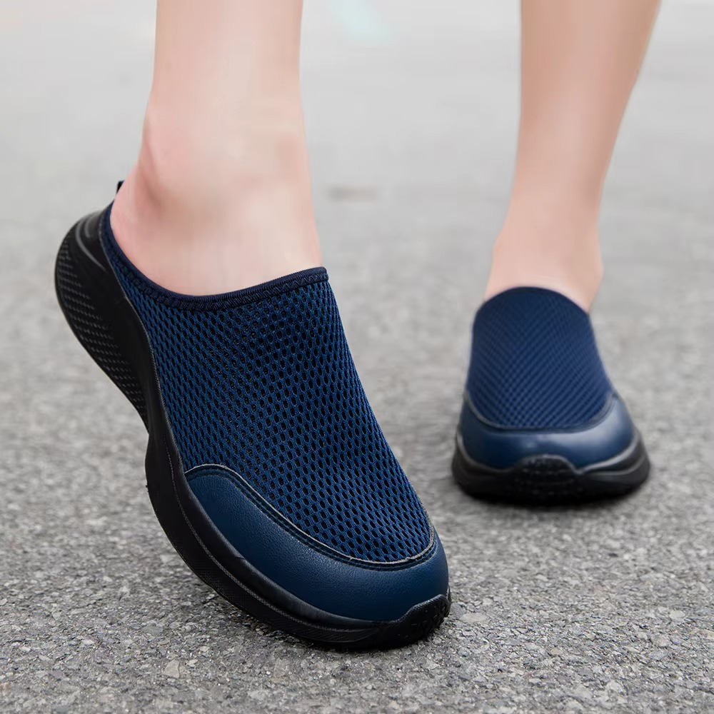 Tênis Feminino Slip On Leve em Malha Respirável  | FlexStep